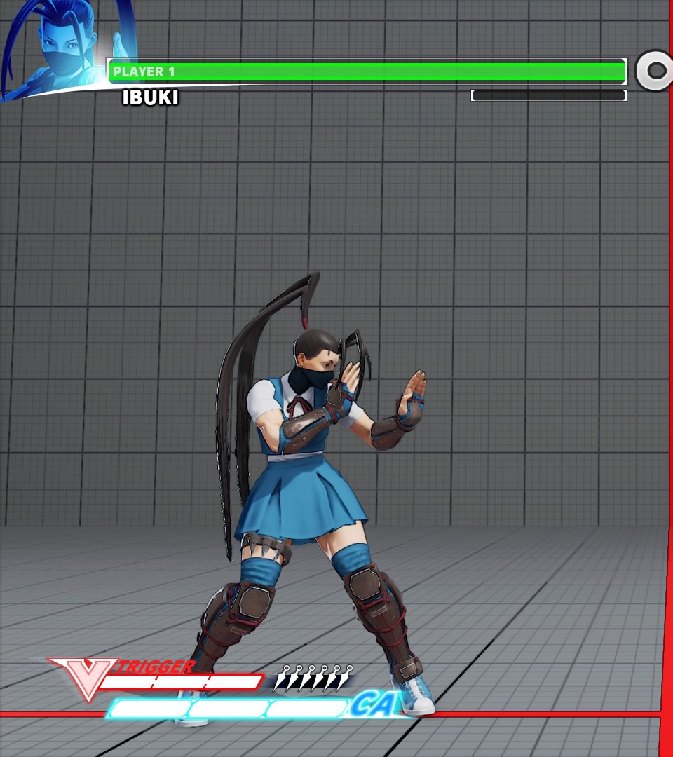Ibuki in-game.